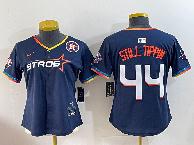 Youth 2025 MLB Houston Astros #44 Alvarez black jersey style 6->youth mlb jersey->Youth Jersey